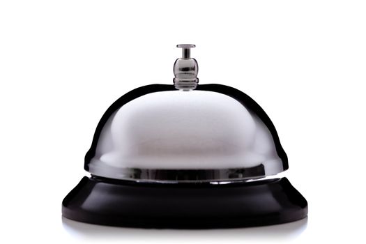 hotel service bell, isolated on white background