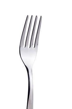 kitchen utensil: fork, isolated on white background