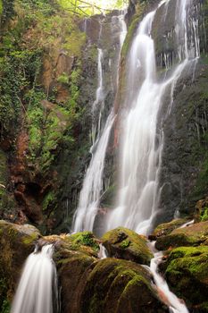 Waterfall in the Koleshino Region, Macedonia