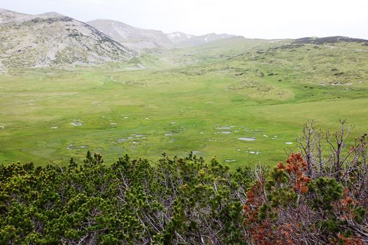 Begovo Field, Jakupica mauntain range in Macedonia