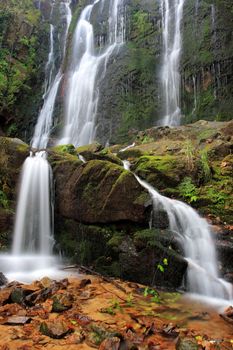 Waterfall in the Koleshino Region, Macedonia