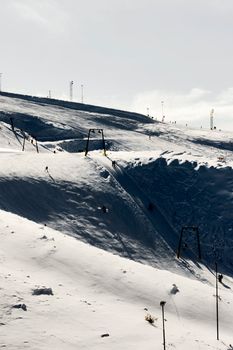 ski center Zare Lazarevski, Mavrovo, in Macedonia