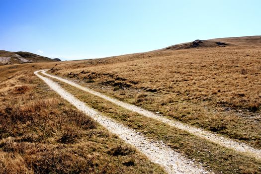 Landscape from the Mavrovo Region in Macedonia