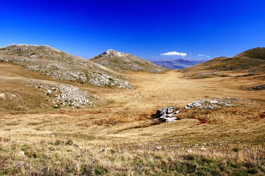 Landscape from the Mavrovo Region in Macedonia