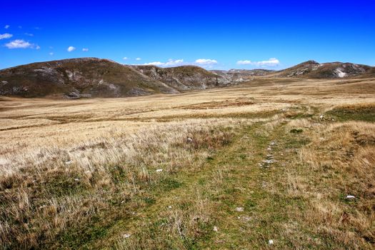 Landscape from the Mavrovo Region in Macedonia