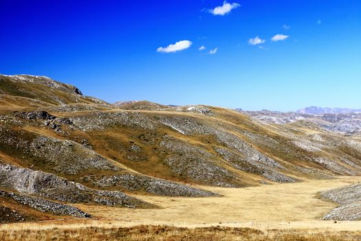 Landscape from the Mavrovo Region in Macedonia