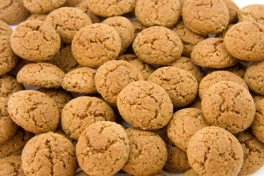 pepernoten (ginger nuts) sweets for typical Dutch festivity at 5 december. Can be used as background