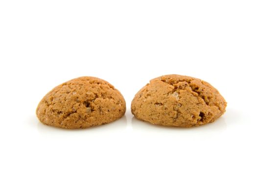 pepernoten (ginger nuts) in closeup, sweets for typical Dutch festivity at 5 december