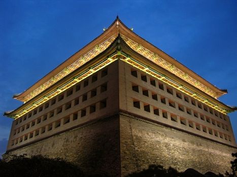 City Wall Gate Park Beijing, China, One of the major gates to the City Wall