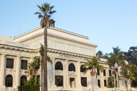 Ventura or San Buenaventura city hall in California