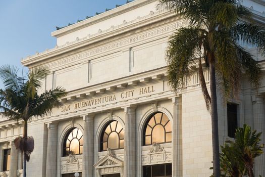 Ventura or San Buenaventura city hall in California