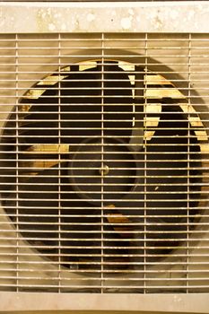 fan of air-compressor