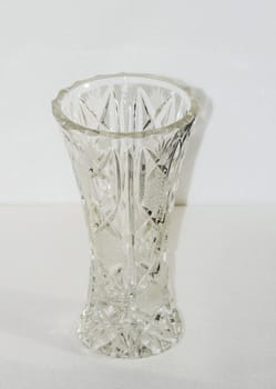 beautiful crystal vase for flowers