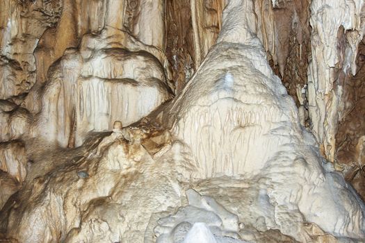 Javoricske caves are located in central Moravia, about 10 miles west of Litovle city. Underground cave system Javorice a complex of corridors, domes and divides. Cave excel beautiful stalactite formations.
Javorice, Moravia, Czech republic.
