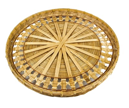 Wintage willow basket for fruits