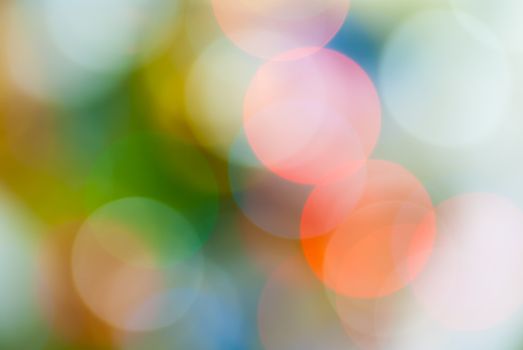 Defocused abstract lights christmas background