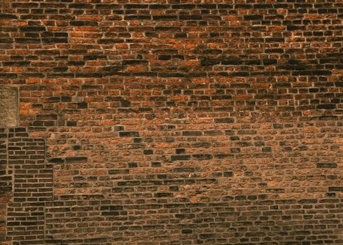 Great background made of a brick wall