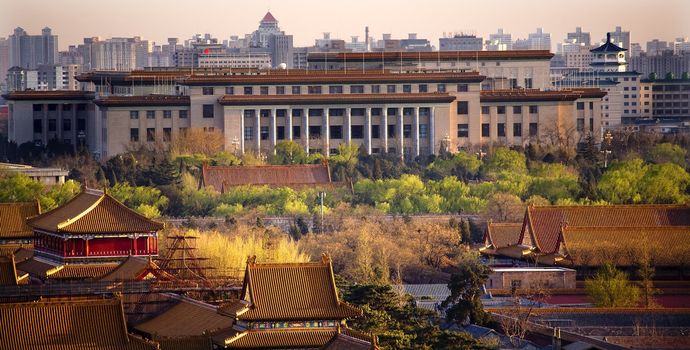 Great Hall of the People, Forbidden City, Beijing, China