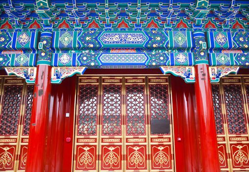 Yin Luan Din Great Hall Prince Gong's Mansion, Beijing China. Built during Emperor Qianlong Reign.