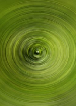 Green circular tunnel illustration background with perspective 