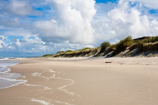 Baltic sea near Curonian Spit
