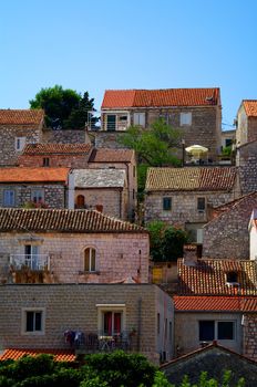 Old Stone house in Hvar on island Hvar, Croatia