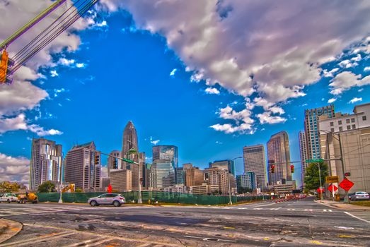 Uptown Charlotte, North Carolina Cityscape