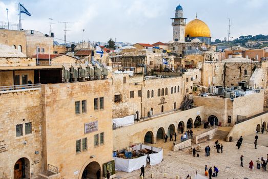 The Western Wall,Temple Mount, Jerusalem, Israel