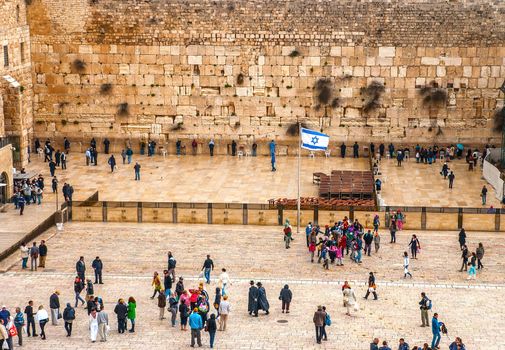 The Western Wall, Jerusalem, old city