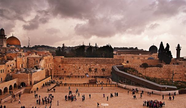 The Western Wall,Temple Mount, Jerusalem, Israel