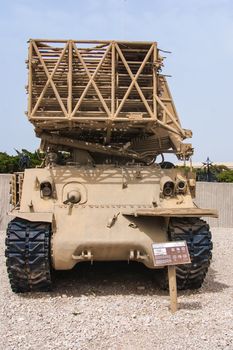 Memorial  and the Armored Corps Museum in Latrun, Israel