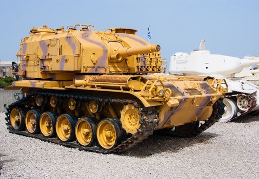 Memorial  and the Armored Corps Museum in Latrun, Israel