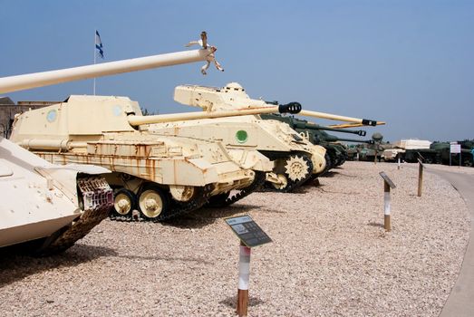 Memorial and the Armored Corps Museum in Latrun, Israel