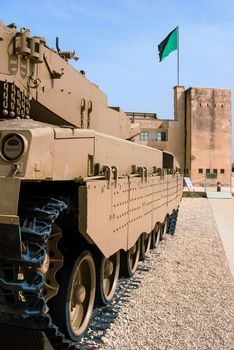 Memorial and the Armored Corps Museum in Latrun, Israel