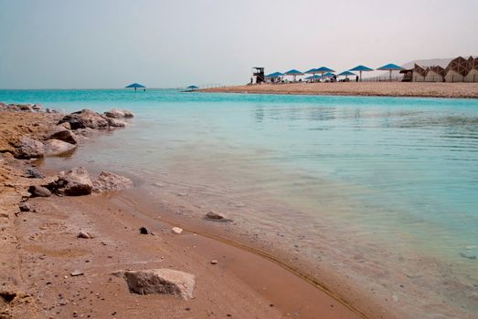 Shallowing of Dead Sea,  Israel