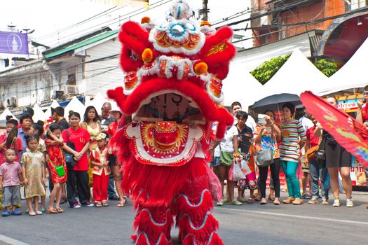 BANGKOK,Chinatown/THAILAND-February 10:Chinese New Year traditions Chinese New Year Celebrations on February 10, 2013 in BANGKOK 