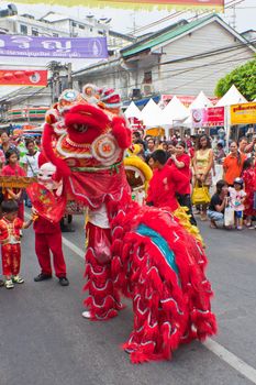 BANGKOK,Chinatown/THAILAND-February 10:Chinese New Year traditions Chinese New Year Celebrations on February 10, 2013 in BANGKOK