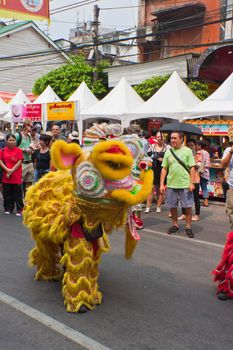 BANGKOK,Chinatown/THAILAND-February 10:Chinese New Year traditions Chinese New Year Celebrations on February 10, 2013 in BANGKOK 