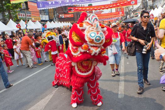 BANGKOK,Chinatown/THAILAND-February 10:Chinese New Year traditions Chinese New Year Celebrations on February 10, 2013 in BANGKOK 