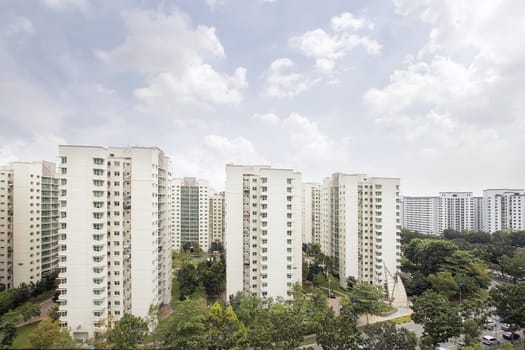 Singapore Apartment Condominium Housing in Punggol Area