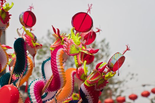 BANGKOK,Chinatown/THAILAND-February 10:Chinese New Year traditions Chinese New Year Celebrations on February 10, 2013 in BANGKOK 
