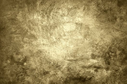 Rough old wall, vintage style in sepia.