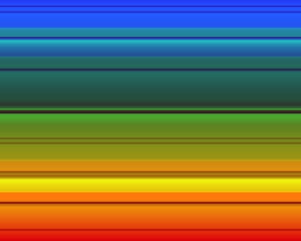 Rainbow coloured horizontal line pattern for backgrounds     