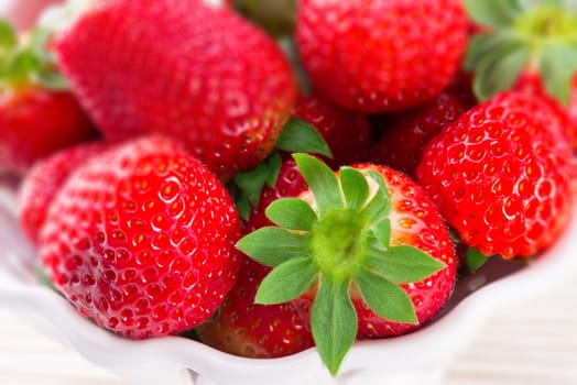 Strawberries - selective focus