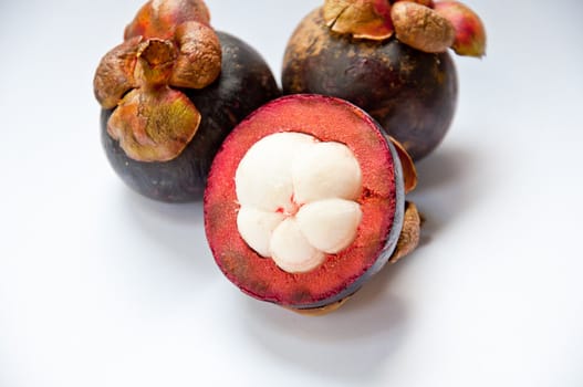 mangosteen tropical fruit