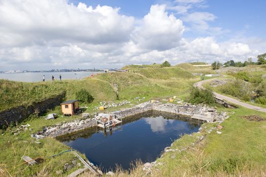 Fortress Sveaborg near Helsinki, Finland. Taken on July 2011.