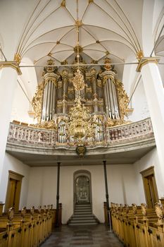 King church in the Sweden Royal palace in Stockholm. Taken on July 2012.