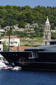 Luxury mega jacht in Hvar, Croatia
