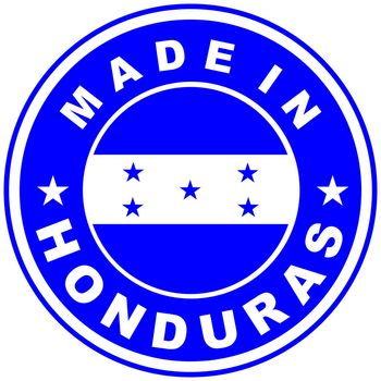 very big size made in honduras country label