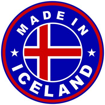 very big size made in iceland country label